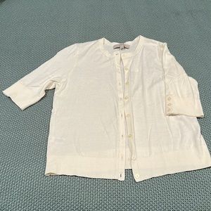 Loft Shirt Sleeve Cardigan NWT
